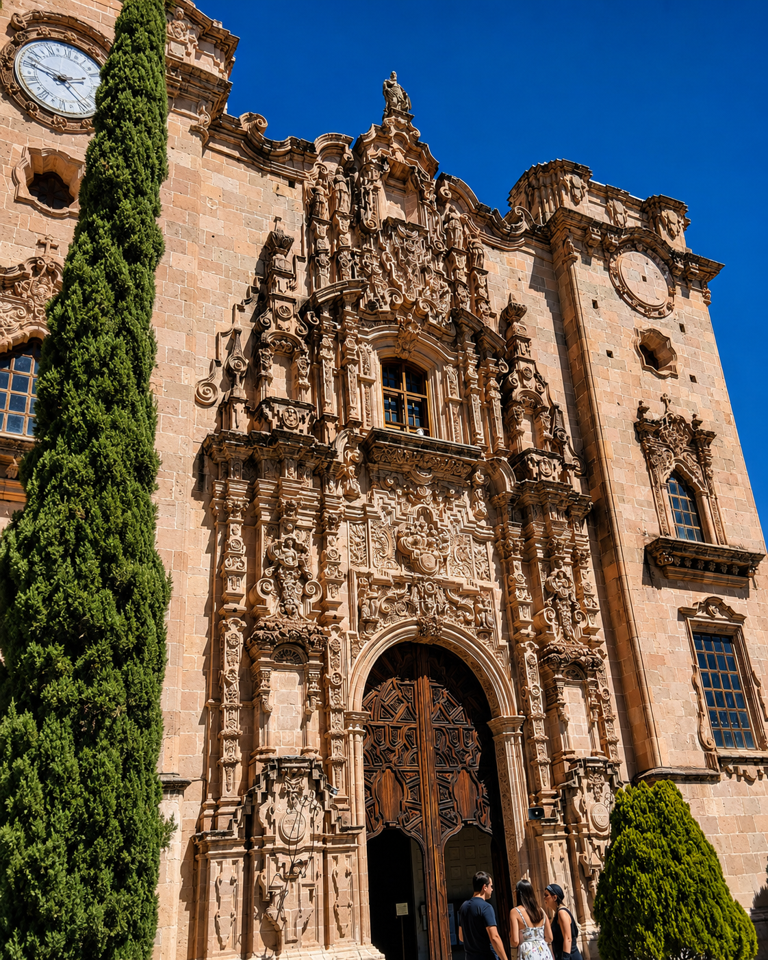 Templo de San Cayetano en Valenciana Guanajuato