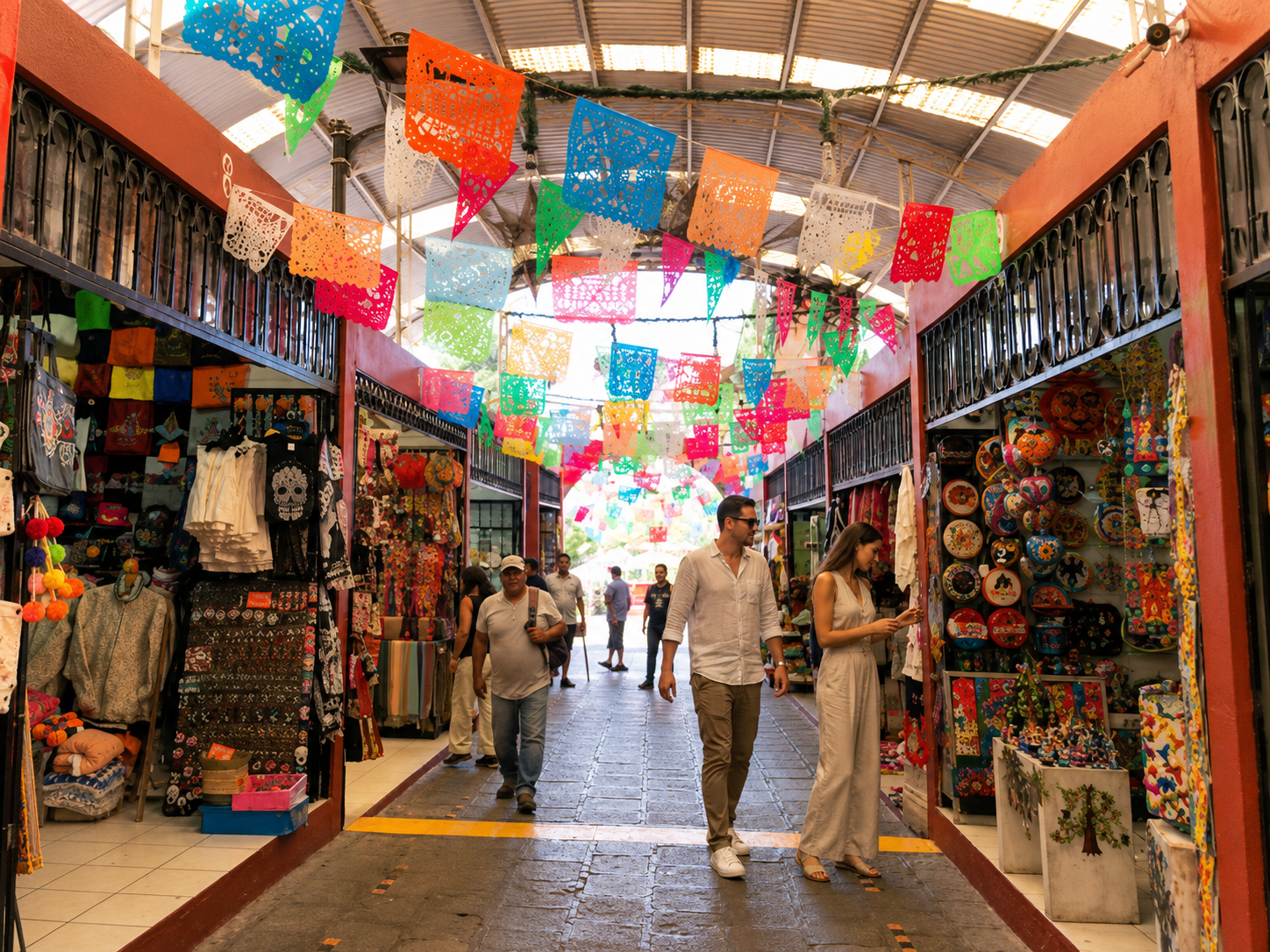 Artesanías y calles coloridas de San Miguel de Allende
