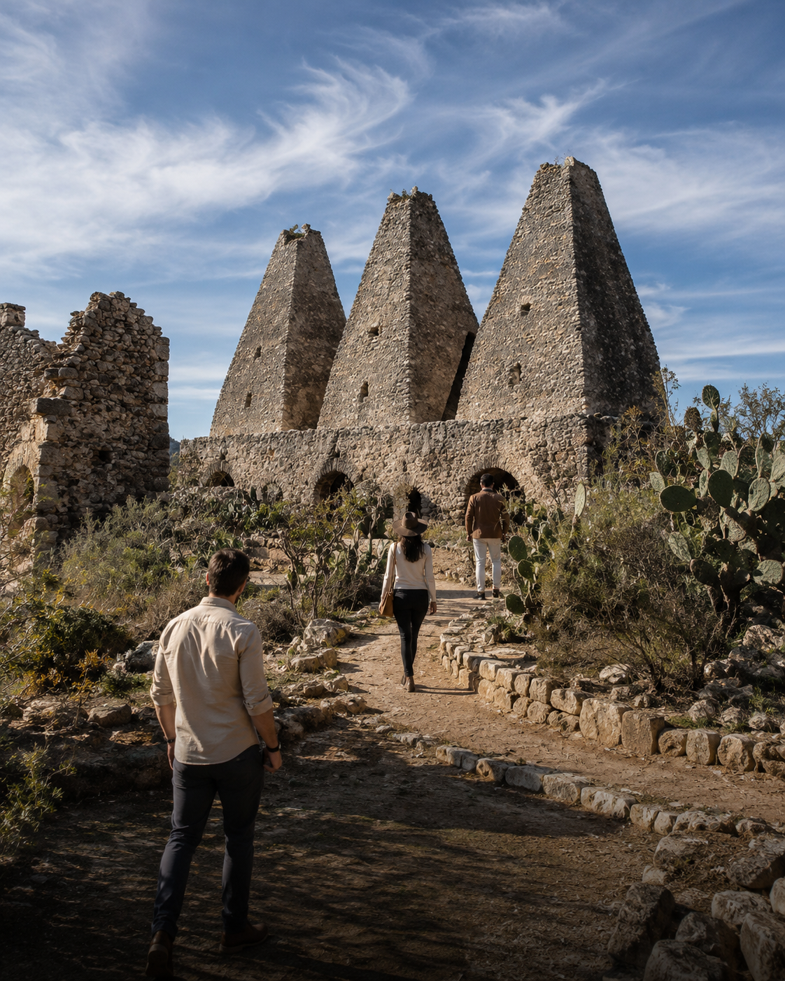Hornos de Santa Brígida en Mineral de Pozos, Guanajuato