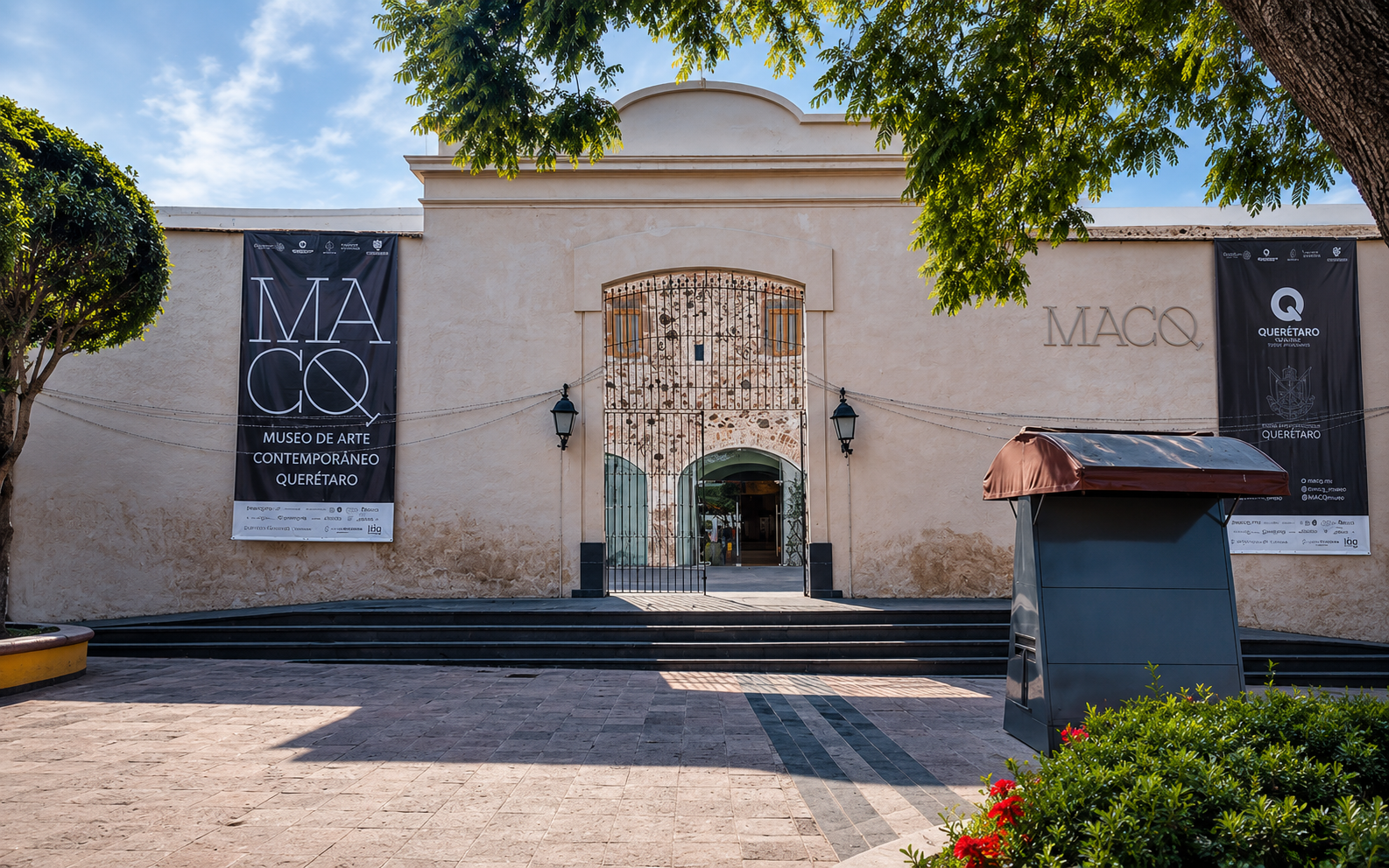 Arquitectura barroca y Museo de Arte de Querétaro durante un recorrido privado